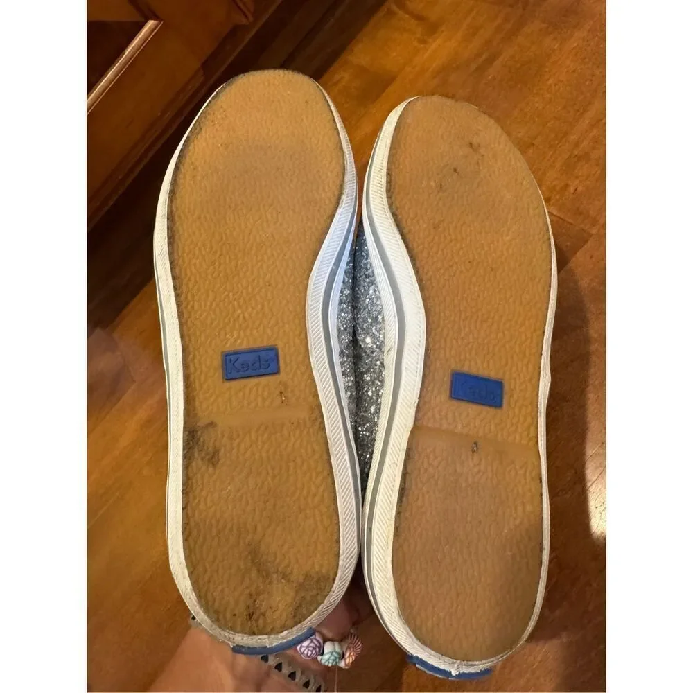 Woman’s Kate Spade  Keds sneakers size 6 glitter